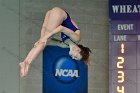 Maddy Morrison  Wheaton College Women's diver Maddy Morrison competes against Babson College, January 11, 2020. - Photo By: KEITH NORDSTROM : Wheaton, Swimming, Maddy Morrison